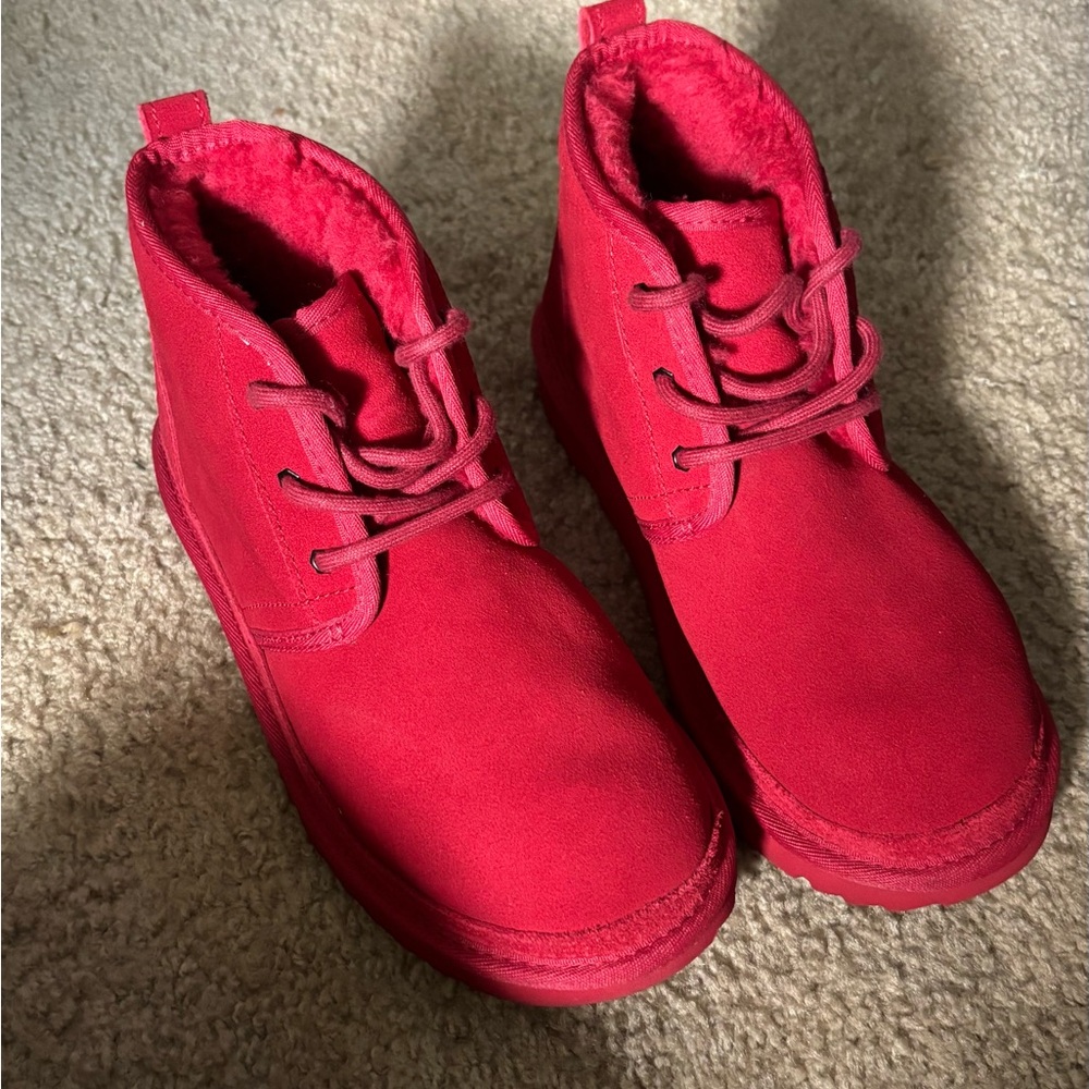 Kids Red Boots